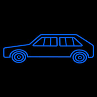 Blue Car Series Neonskylt