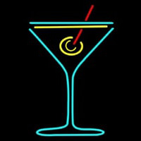 Blue Cocktails Neonskylt