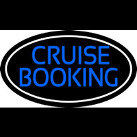 Blue Cruise Booking Neonskylt