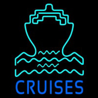 Blue Cruise Neonskylt