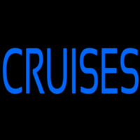 Blue Cruises Neonskylt