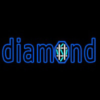 Blue Diamond Neonskylt