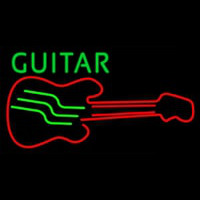 Blue Guitar 5 Neonskylt