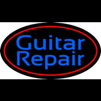 Blue Guitar Repair 4 Neonskylt