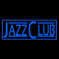 Blue Jazz Club Block Neonskylt