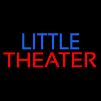 Blue Little Red Theater Neonskylt