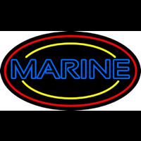 Blue Marine Neonskylt