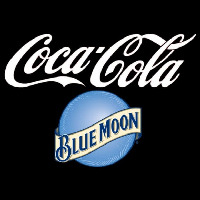 Blue Moon Coca Cola Beer Sign Neonskylt
