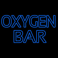 Blue O ygen Bar Neonskylt