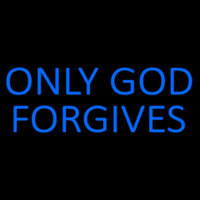 Blue Only God Forgives Neonskylt