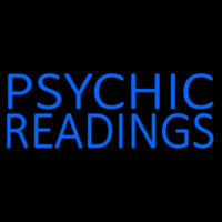 Blue Psychic Readings Neonskylt
