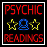Blue Psychic Readings Neonskylt