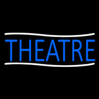 Blue Theatre Neonskylt
