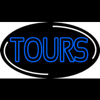 Blue Tours Neonskylt