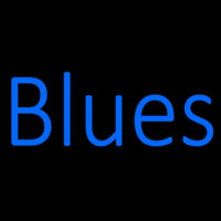 Blues Cursive 1 Neonskylt