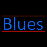 Blues Cursive 2 Neonskylt