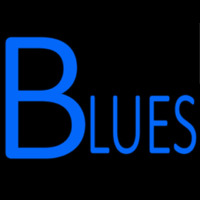 Blues Guitar Neonskylt