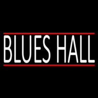 Blues Hall Neonskylt