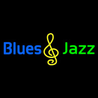 Blues Jazz Neonskylt