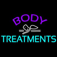 Body Treatments Neonskylt