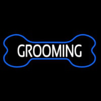 Bone Grooming Neonskylt