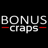 Bonus Craps 2 Neonskylt