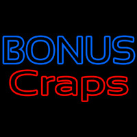 Bonus Craps Neonskylt