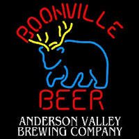 Boonville Deer Anderson Valley Neonskylt