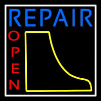 Boot Repair Open Neonskylt