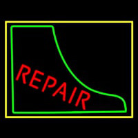 Boot Repair With Border Neonskylt