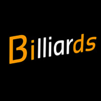 Border Billiards 2 Neonskylt