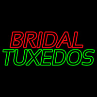 Bridal Tu edos Double Stroke Neonskylt