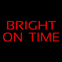 Bright On Time Neonskylt