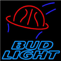 Bud Light Basketball Beer Sign Neonskylt