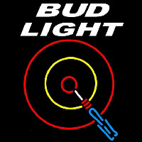 Bud Light Darts Beer Sign Neonskylt