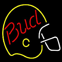 Bud Light Helmet Beer Sign Neonskylt