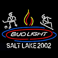 Bud Light Salt Lake 2002 Neonskylt