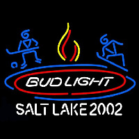 Bud Light Salt Lake 2002 Neonskylt