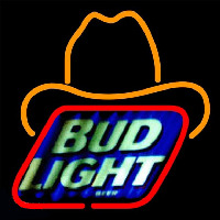 Bud Light Small George Strait Beer Sign Neonskylt