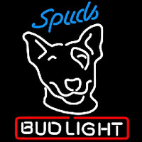 Bud Light Spuds Beer Sign Neonskylt