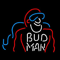 Bud Man Beer Sign Neonskylt