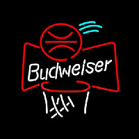 Budweiser Basketball Neonskylt