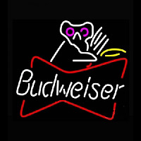 Budweiser Bowtie Koala Bear Beer Light Neonskylt