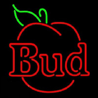 Budweiser Bud Apple Neonskylt