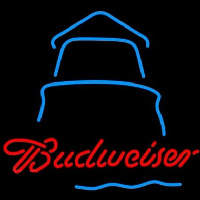 Budweiser Day Lighthouse Neonskylt
