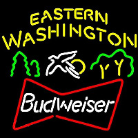 Budweiser Eastern Washington Neonskylt