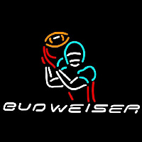 Budweiser Football Gametime Beer Sign Neonskylt