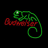 Budweiser Louie Lizard Neonskylt