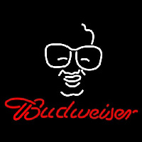 Budweiser Man Logo Neonskylt
