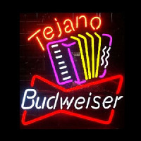 Budweiser Tejano Handcrafted Beer bar Neonskylt